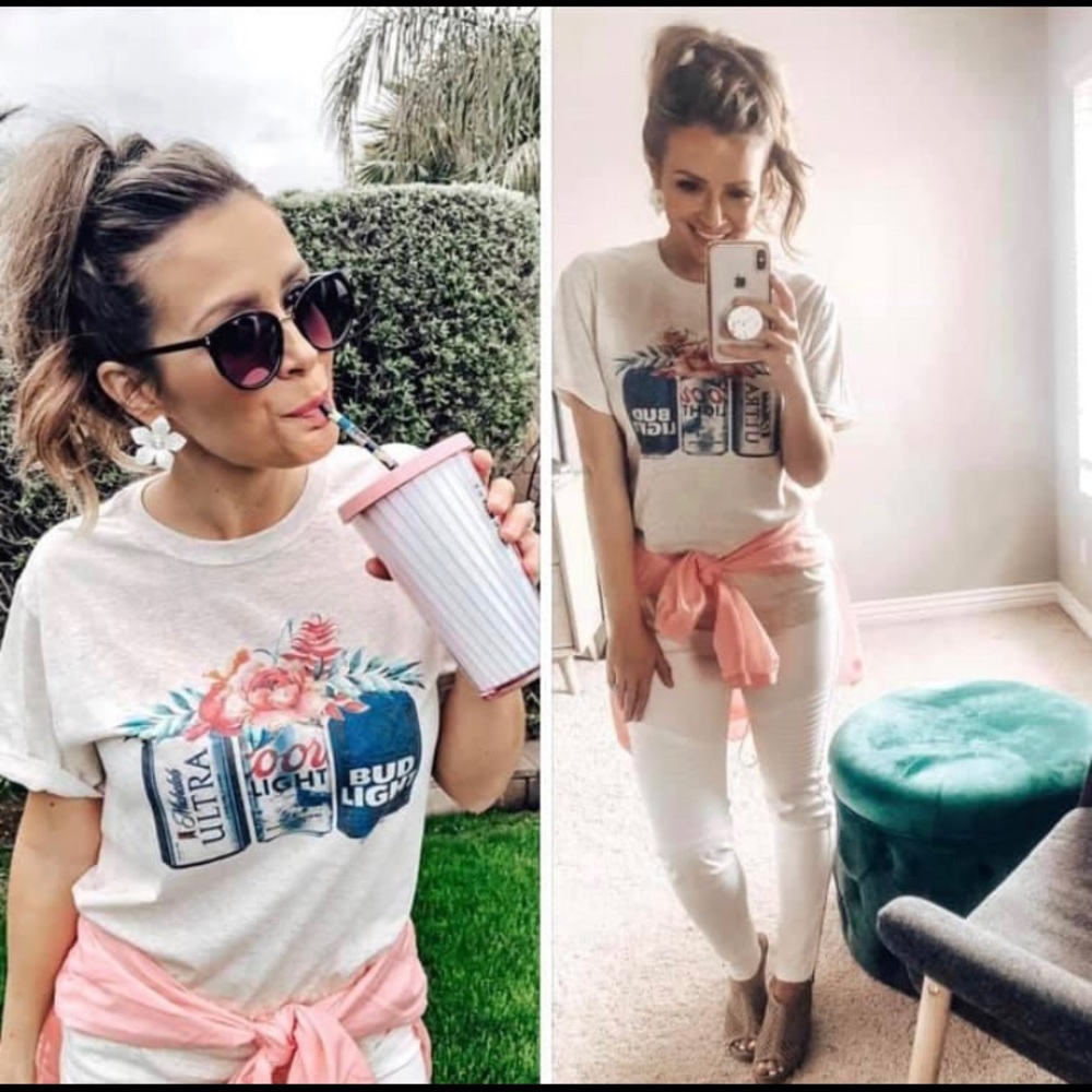 NWOT Beer Tee